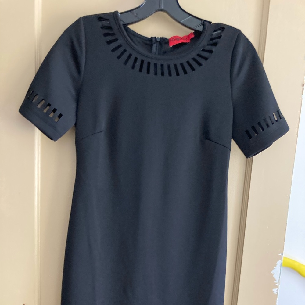 Black Cut-Out Dress